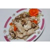 Verse champignons met kip