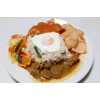 Nasi Rames met Sate